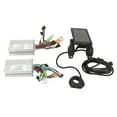 thumbnail image 2 of Controlador de motor sin escobillas para bicicleta eléctrica, 24 V, 36 V, 48 V, 500 W, 25 A, M6C, pantalla LCD, kit de controlador de doble accionamiento, 2 of 14
