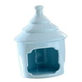 thumbnail image 5 of oshhnii Ceramic Hamster Habitat Hideout Mini Huts for Hamster Gerbil Other Small Pet Blue, 5 of 9