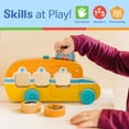 thumbnail image 6 of Melissa & Doug GO Tots Wooden Roll & Ride Bus with 3 Disks - FSC Certified, 6 of 10