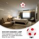 thumbnail image 4 of 1 UNID FUTÚ FÚTBOL FORMADA DORMITORIO PENDIENTE LUZ DE LA LUZ DE LA LUZ DE LA LUZ COLGANTE, 4 of 6
