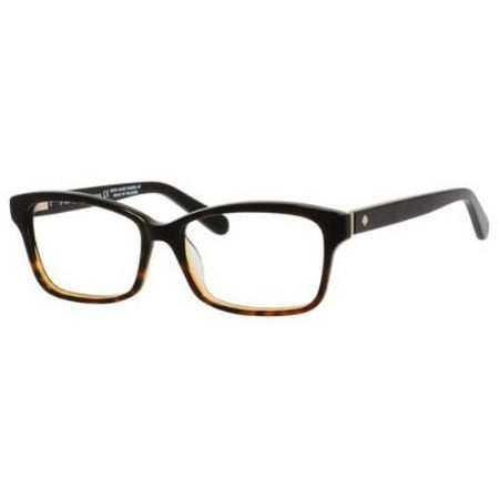 KATE SPADE Eyeglasses SHARLA 0EUT Black Tortoise Fade 53MM