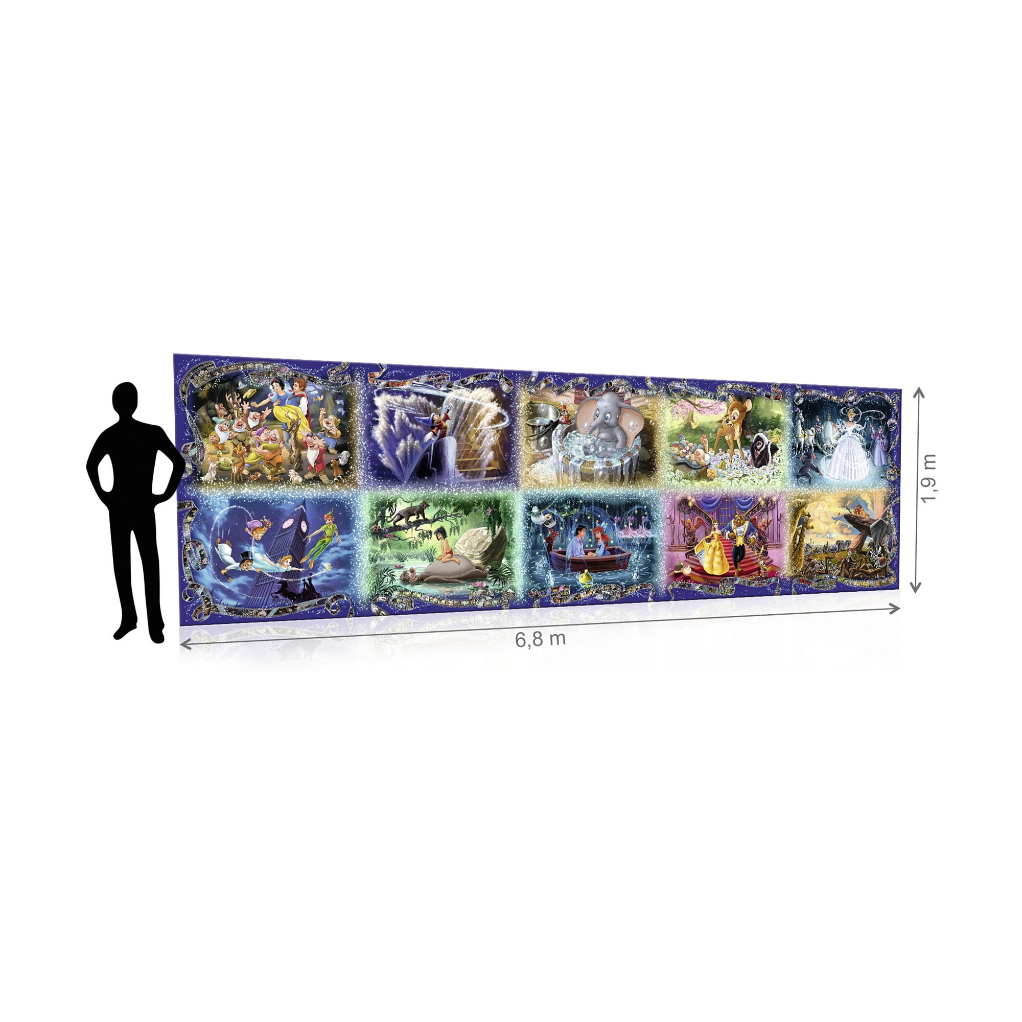 Ravensburger - 40,000 Piece Puzzle - Disney Memorable Moments - 40,320  Piece Jigsaw Puzzle