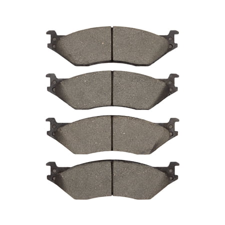 KarParts360 For Ford F-450 Super Duty 2005 06 07 08 09 2010 Disc Brake Pads | 64.8 Millimeters / 2.55 Inches Inner and Outer Pad Height | 222 Millimeters / 8.74 Inches Inner Pad Width