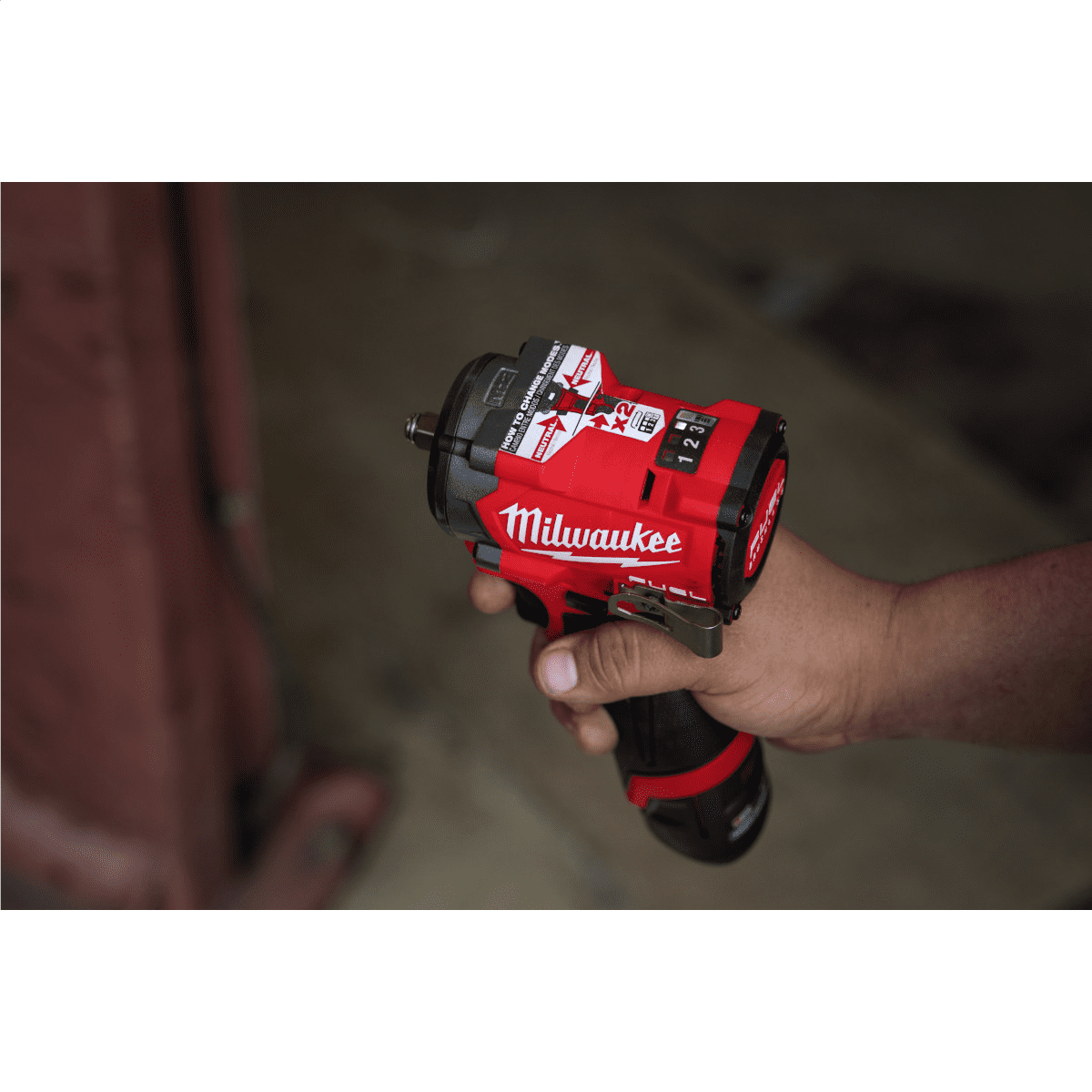 Milwaukee Tool M12 FUEL Stubby 3/8 Inch Impact Wrench Kit