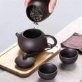 thumbnail image 6 of Traveling Tea Set Portable Quick Cup One Pot Two Cups One Pot Four Cups Purple Sand Tea Set Kung Fu Tea Set Tea Pot And Cup, 6 of 7
