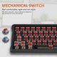 thumbnail image 4 of Teclado para Juegos Inalámbrico RGB Retroiluminado Windows Laptop PC Gamer, 4 of 9