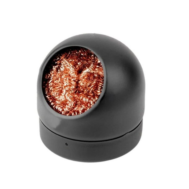 Soldering Iron Tip Cleaner, Soldering Iron Tip Holder and Crimped Brass