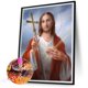 thumbnail image 2 of Cuadros Decorativos 5D bricolaje ronda completa taladro diamante pintura Jesús Kit hogar decoración artesanal (B6234) DQrwqpou Nuevos Originales, 2 of 9