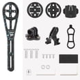 thumbnail image 1 of GLFILL Bike Computer Mount Aluminum Alloy Bike Extension Computer Bracket Light Stand black blue, 1 of 8