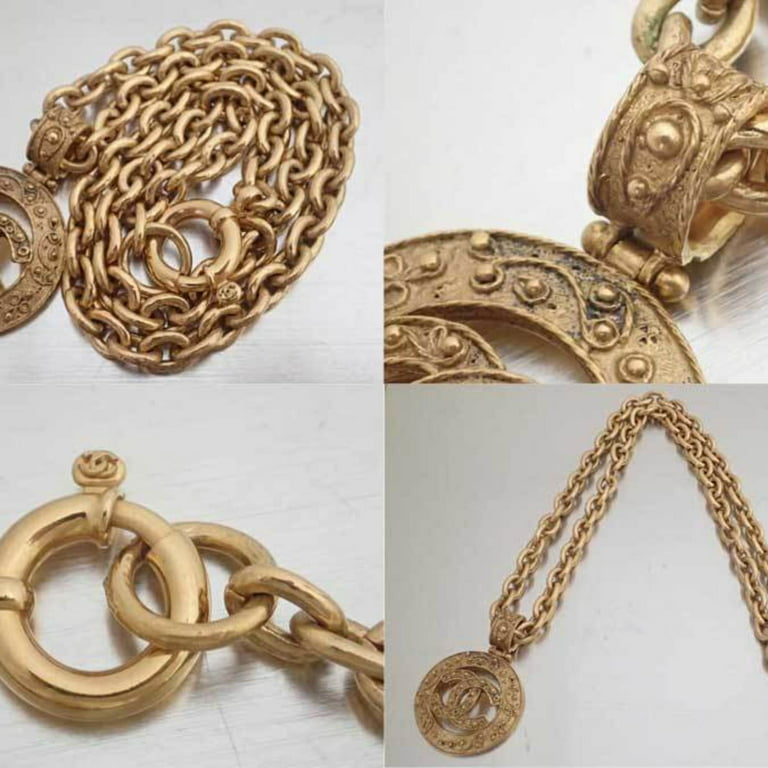 Chanel - Authenticated Necklace - Gold Plated Gold for Women, Good Condition