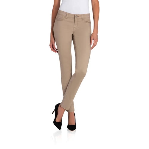 Jordache Women's Mid Rise Skinny Jean 
