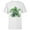 White, variant on Marvel Super Heroes Hulk Green Shamrocks St. Patrick's Day - Short Sleeve T-Shirt for Kids - Customized-White