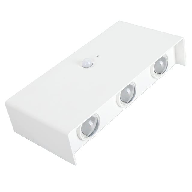 Aplique De Pared Con Sensor De Movimiento, Aplique LED Con Pilas, Iluminación Continua, Aplique De Pared Recargable Con Detector De Movimiento Para Escaleras, Pasillo