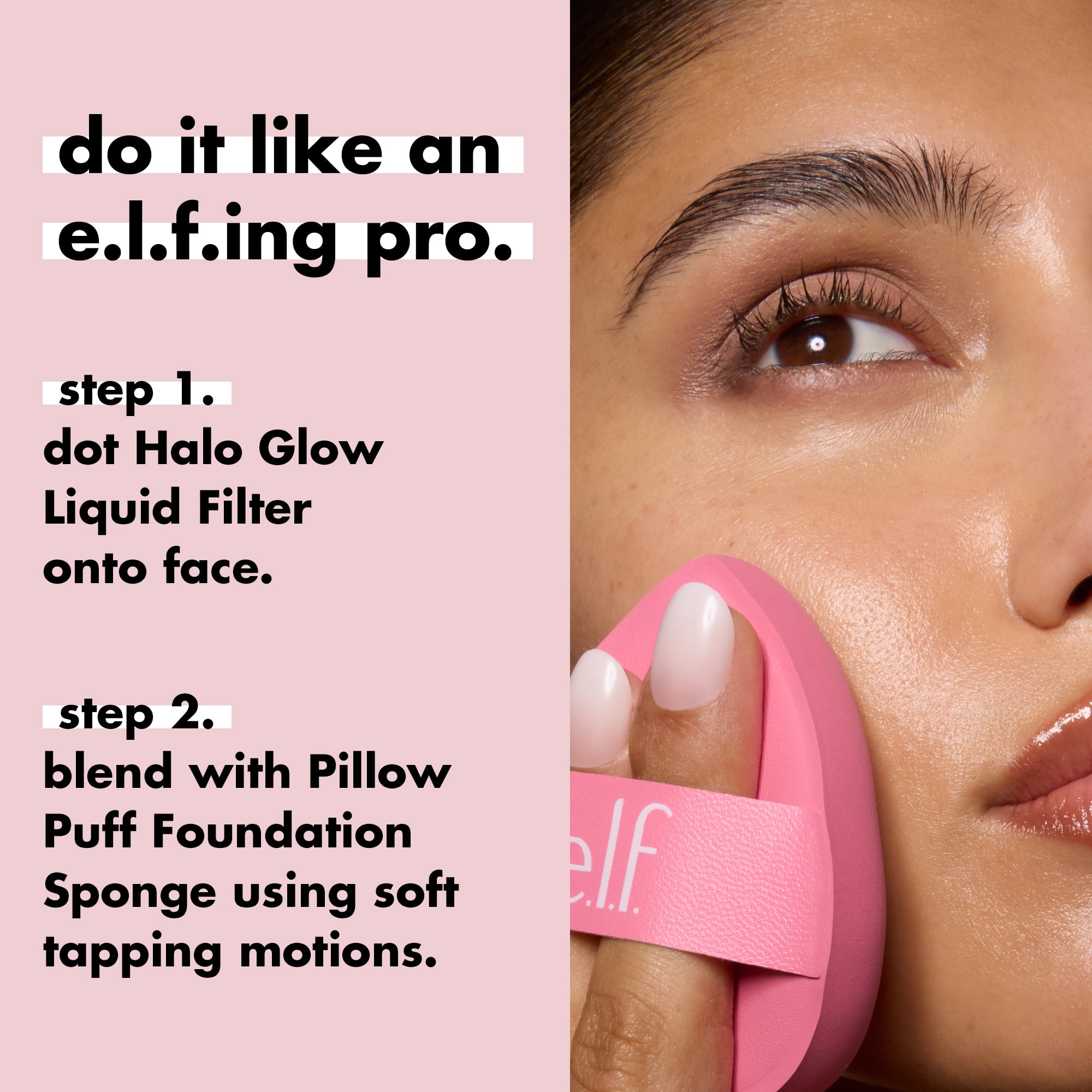 e.l.f. Pillow Puff Foundation Sponge, 1 Piece