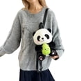 thumbnail image 7 of Plush Backpack, Panda Backpack Bag, Durable Travel Rucksack Lightweight Plush Animals Backpack Purse, 7 of 7