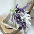 thumbnail image 3 of Nvzi -b 3pcs Lavender Artificial Flowers, Fake flowers, Flores Artificiales Para, Wedding Decor, Pink, 3 of 5