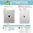 thumbnail image 2 of Ipad 2 Ipad 3 Ipad 4 Cover, Ultra Thin Lightweight Stand Cover With Translucent Frosted Backside Smart Cover For 9.7 "Apple Ipad 2, Ipad 3, Ipad 4 - Black, 2 of 4