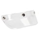 thumbnail image 1 of Visera para casco de motocicleta con 3 cierres universales, repuestos directos. Claro, 1 of 5
