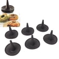 thumbnail image 1 of Hollow Cake Pan, High Temperature  Silicone Doughnut Pan 6pcs  For Home Kitchen, 1 of 8