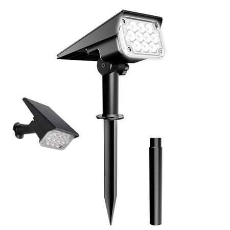 

20 LEDs Solar Powered Energy Wall Lamp Lawn Sensitive Control 2 Adjustable Brightness IP65 Water Resistance Design Built-in 2000mAh High Capacity Rechargeable Cell for Patio Courtyard Yard