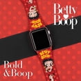 thumbnail image 2 of Betty Boop Classic HD Watch Band for Apple Watch - 38/40/41mm(42mm Series 10/11) Short Bold & Boop by Affinity Bands, 2 of 4