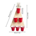 thumbnail image 4 of Maoww Beer Ping Pong Rack Interesting Cup Shelf Board Game Accessory Interactive Throwing Game Shelf Playing Tool Fixed Racks, 4 of 8