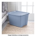thumbnail image 4 of Caja de transporte Sterilite de plástico de 68 Litros con Tapa, Azul, 4 of 4