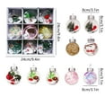 thumbnail image 3 of 9 pc Wonderland Christmas Ball Ornament Indoor/Outdoor Christmas Tree Decoration Fall Wedding Birthday Halloween Thanksgiving Christmas Holiday Decor, 3 of 6