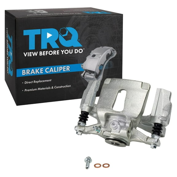 TRQ Rear Left Brake Caliper w/Bracket Drivers Side Compatible with 2015-2018 Ford F-150