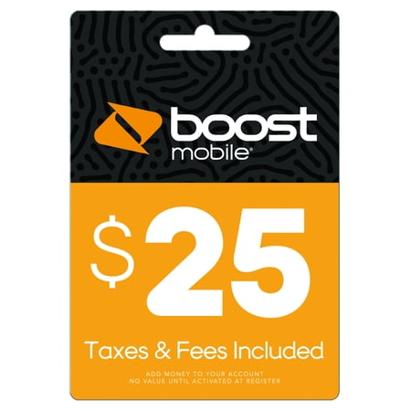 $25 Re-Boost Card (Email Delivery)