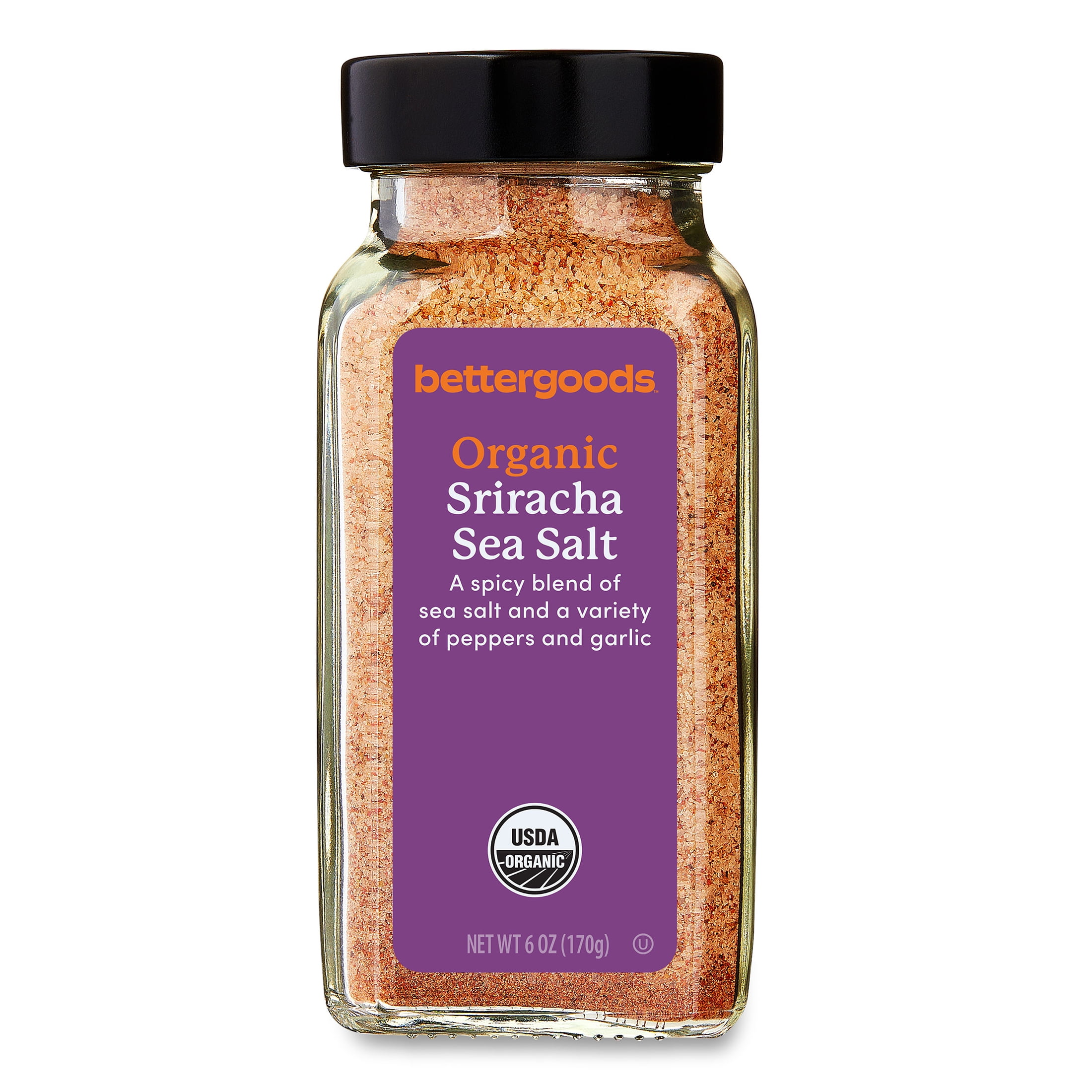 (2 pack) bettergoods Organic Siracha Salt Blend, 6 oz