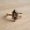 Rose Plated, variant on 3CT Dutch Marquise Smoky Quartz Solitaire Ring, 925 Sterling Silver Yellow Gold Plated Ring, Trendy Proposal Ring, Handmade Jewelry, Gift for Her