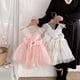 thumbnail image 2 of Vestido de princesa con tirantes para niña de 2 a 6 años, ropa para niño, vestidos de tul bordados con mangas voladoras, vestido de actuación, 2 of 6