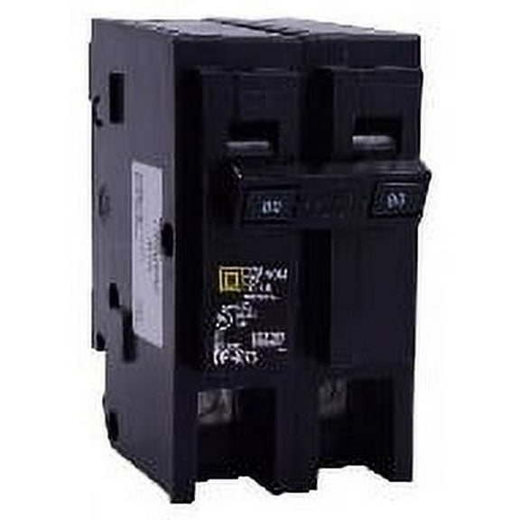 Square D Circuit Breaker,20A,Plug In,120/240V,2P HOM220