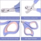 thumbnail image 4 of Cortaúñas para gatos, tijeras para garras de mascotas con orificio de posicionamiento de 2 mm, cortaúñas para mascotas para animales pequeños, antideslizante, 4 of 5