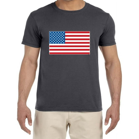 American Flag Patriotic T-shirt Mens Graphic Tees Clothing Apparel