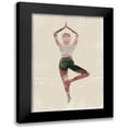 thumbnail image 1 of JMB Designs 11x14 Black Modern Framed Museum Art Print Titled - Tree Pose, 1 of 5