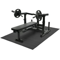 BalanceFrom Fitness Chest Press Machine, Adjustable Home Gym Equipment, Black