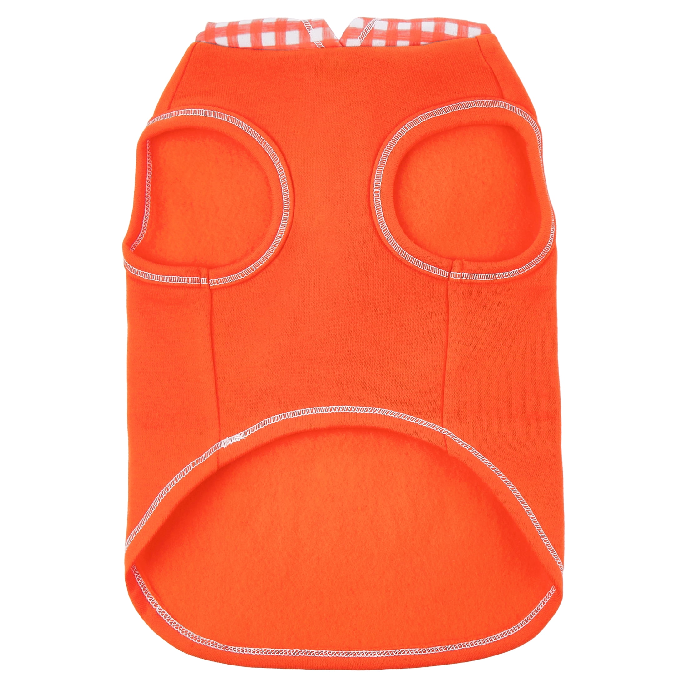 Vibrant Life Spring Pet Hoodie for Cats & Dogs, Fluff Around and Find Out, Orange, XS