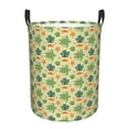thumbnail image 2 of Uemuo Sea Turtle Pattern Circular Laundry Hamper Basket with handles,Collapsible laundry basket,Large capacity laundry hamper,Laundry Organizer-Medium, 2 of 8