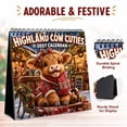 thumbnail image 4 of Wall Calendar,2027 Desk Calendar, 2027 Wall Calendar 12 Month Monthly Planner, Cute Highland Cow Calendar for Home Office Desktop Decor, 4 of 6