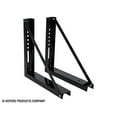 thumbnail image 3 of Buyers Tool Box Mounting Kit 1701005B Black; Powder Coated; Carbon Steel Brackets; Bolted, 3 of 3