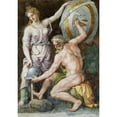 thumbnail image 2 of Vulcan Forging Armour for Achilles Giulio Romano Palazzo Ducale Mantua Poster Print, 2 of 4
