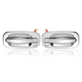 thumbnail image 1 of Ofertas Únicas 1 Par 15034985 Manija de Puerta Exterior Metálica Frontal para Chevy para Silverado 1500 1999-2006 para Cadillac Escalade 2002-2006 Cromo, 1 of 7