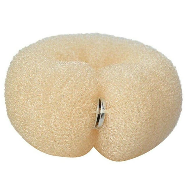 New Donut Hair Bun Maker - Fast Snap, Lightweight Durable Foam, for Creating Ballet Buns/Sock Buns, Suitable for Parties/Yoga
