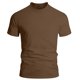 thumbnail image 3 of Ceisia Men's Slim Fit Short-Sleeve Mock Neck Basic T-Shirt Solid Color Spring Summer Shirt Gift, 3 of 5