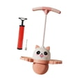thumbnail image 1 of Pelota Pogo con forma de panda kusrkot para ejercicios de fitness en El patio color rosa, 1 of 8