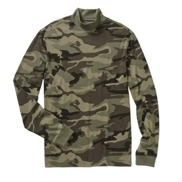men's mock neck tee shirts