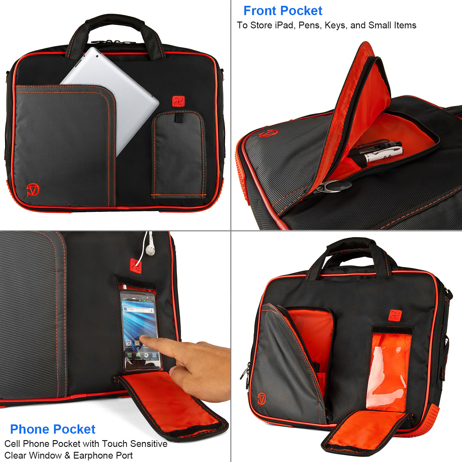 Laptop Messenger Bag 15.6 Inch Waterproof Travel Work School Shoulder Bag Briefcase Handbag Sleeve Case for Men Women Macbook Notebook Chromebook