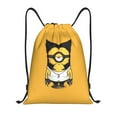 thumbnail image 1 of Pofeuu Minions for Water-Resistant 210D Drawstring Bag Compact Foldable Design Gym Yoga Travel Essentials Lightweight Carryall-Small, 1 of 6